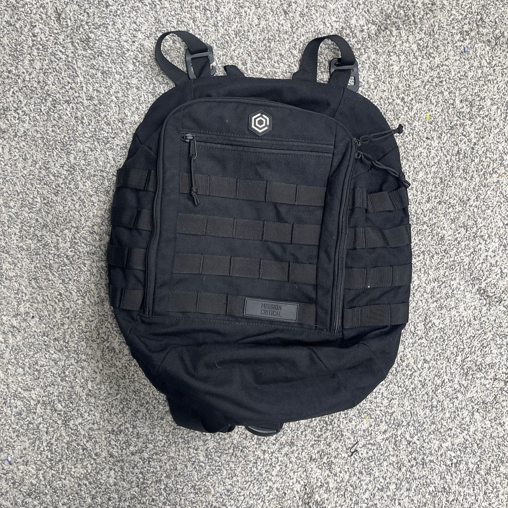 Mission Critical Daypack Tactical Dad Gear Backpack Baby Diaper Bag Black